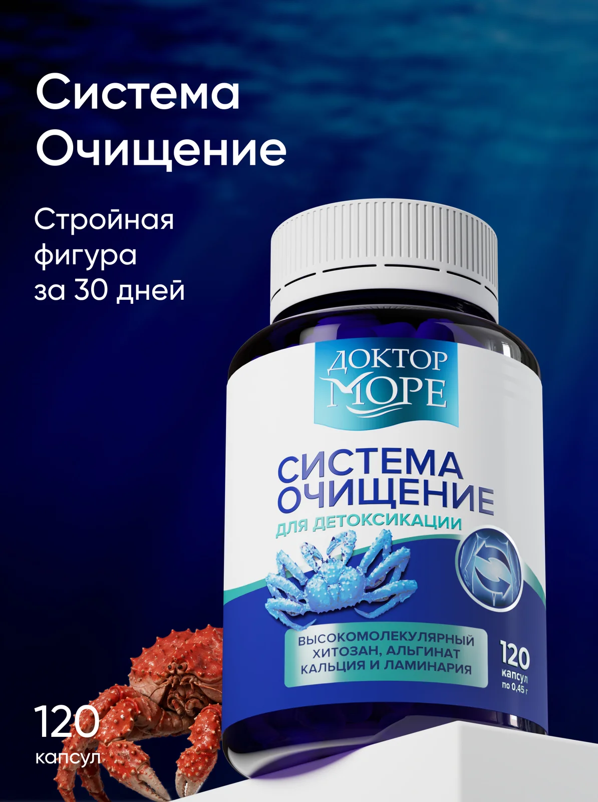 Система Очищение — 120 капсул по 0,45г